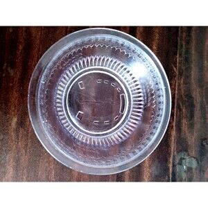 Antique Late 1880's Glass Amethyst Bowl Adams & Co Horseshoe Anchor Prayer Rug